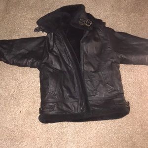 Boys leather Coat